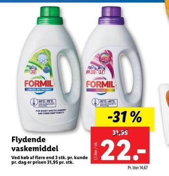 Flydende vaskemiddel