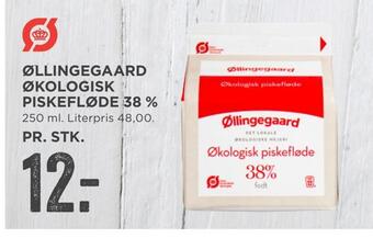 MENY Øllingegaard økologisk piskefløde 38 % tilbud
