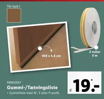 Lidl Gummi-/tætningsliste tilbud