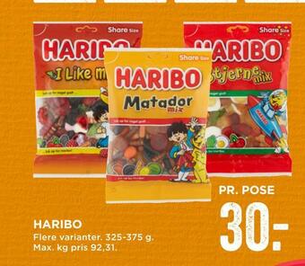 MENY Haribo tilbud