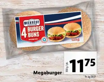 Lidl Megaburger tilbud