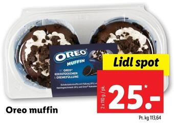 Lidl Oreo muffin tilbud