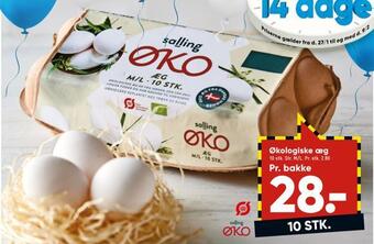 Bilka Økologiske æg tilbud