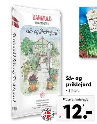 Lidl Så- og priklejord tilbud