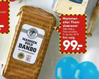 Mammen eller them skæreost