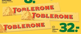 Netto Toblerone tilbud