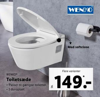 Lidl Toiletsæde tilbud