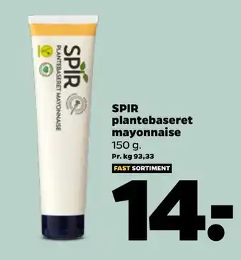 Netto Spir plantebaseret mayonnaise tilbud