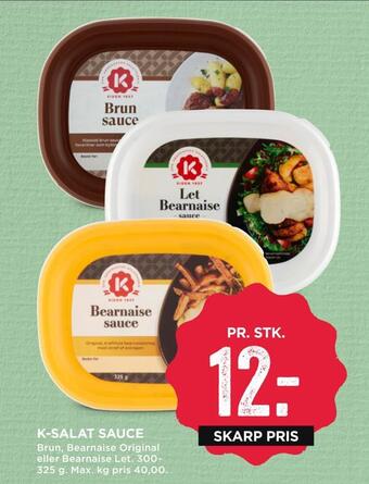 MENY K-salat sauce tilbud