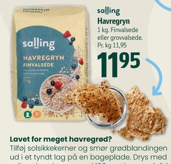 Føtex Havregryn tilbud
