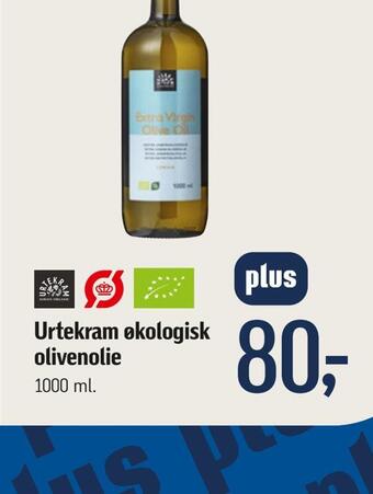 Føtex Urtekram økologisk olivenolie tilbud