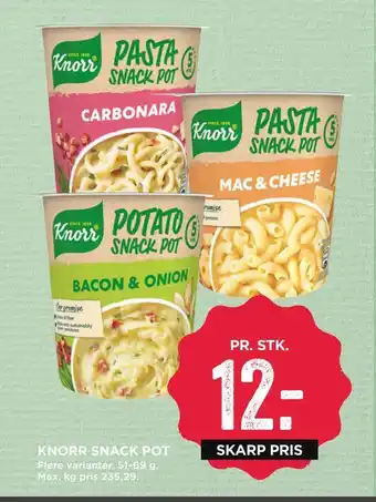 Knorr snack pot