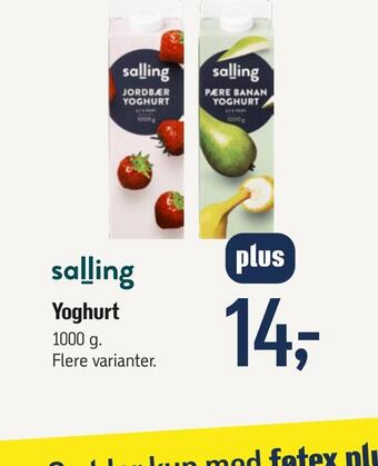 Føtex Yoghurt tilbud