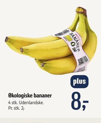 Føtex Økologiske bananer tilbud