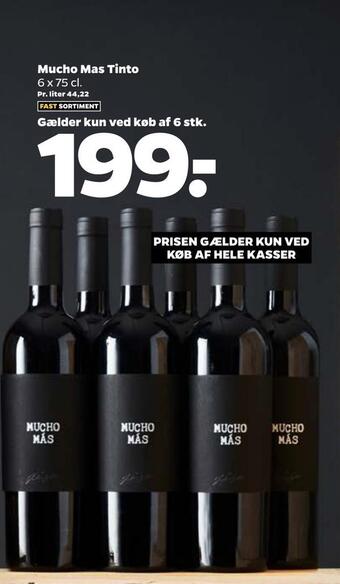 Netto Mucho mas tinto tilbud