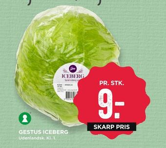 MENY Gestus iceberg tilbud