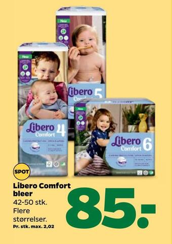 Netto Libero comfort bleer tilbud
