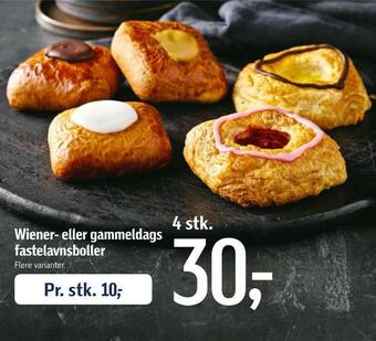 Føtex Wiener- eller gammeldags fastelavnsboller tilbud