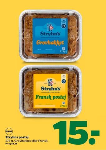 Netto Stryhns postej tilbud