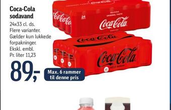 Føtex Coca-cola sodavand tilbud