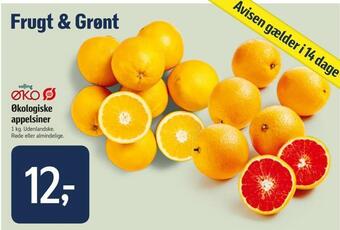 Føtex Økologiske appelsiner tilbud