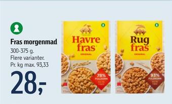 Fras morgenmad