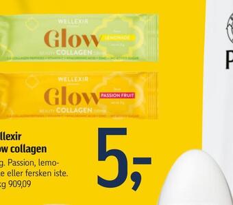 Føtex Wellexir glow collagen tilbud
