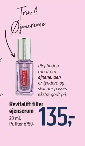 Revitalift filler øjenserum