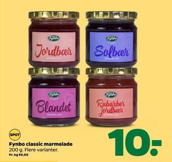 Netto Fynbo classic marmelade tilbud