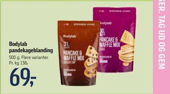Føtex Bodylab pandekageblanding tilbud