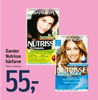 Føtex Garnier nutrisse hårfarve tilbud