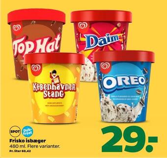 Netto Frisko isbæger tilbud