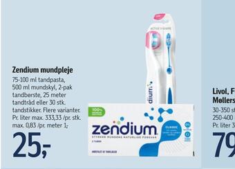 Føtex Zendium mundpleje tilbud