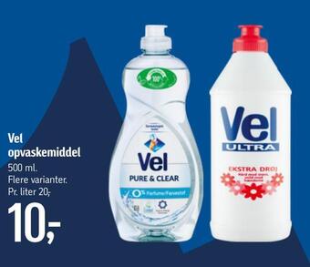 Føtex Vel opvaskemiddel tilbud
