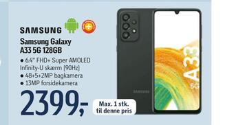 Føtex Samsung galaxy a33 5g 128gb tilbud