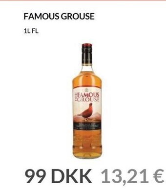 Nielsen's Discount Famous grouse tilbud