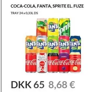 Nielsen's Discount Coca-cola, fanta, sprite el. fuze tilbud