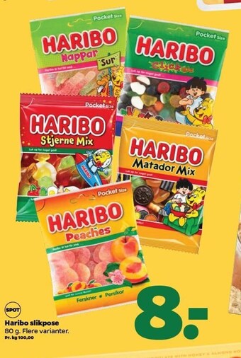 Netto Haribo slikpose tilbud