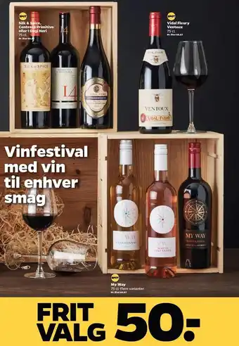 Netto Vin festival med vin til enhver smag tilbud