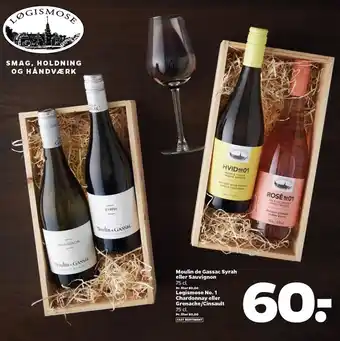 Netto Moulin de gassac syrah el. sauvignon tilbud