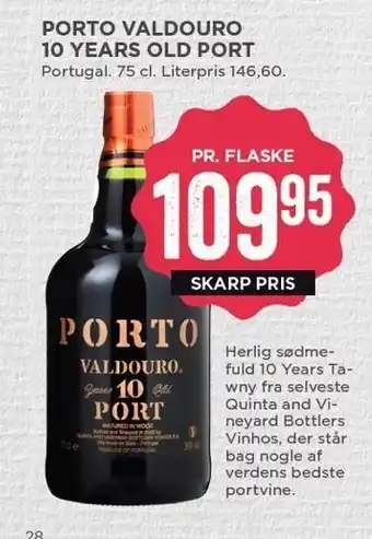 MENY Porto valdouro 10 years old porto tilbud