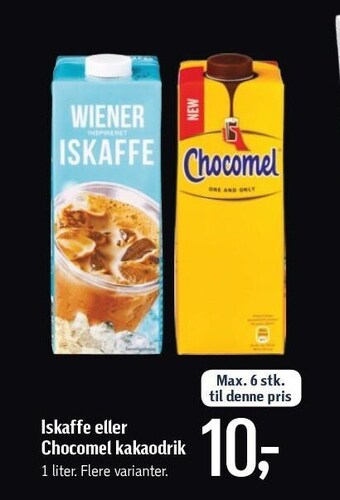 Føtex Iskaffe eller chocomel kakaodrik tilbud