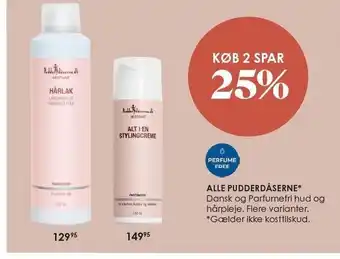 Matas Alle pudderdåserne tilbud