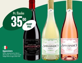 Min Købmand Appassinero tilbud