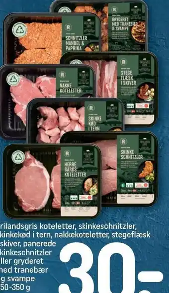 REMA 1000 Frilandsgris Koteletter tilbud