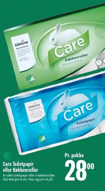 Toiletpapir el. køkkenrulle