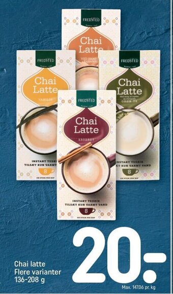 REMA 1000 Chai Latte tilbud