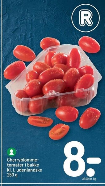 REMA 1000 Cherryblommetomater i bakke tilbud