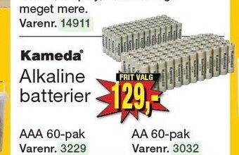 Harald Nyborg Alkaline batterier tilbud