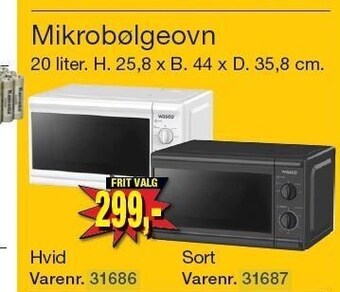 Harald Nyborg Mikrobølgeovn tilbud